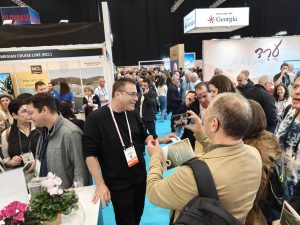 Rundgang über die IMTM, die internationale mediterrane Tourismusmesse, in Tel Aviv