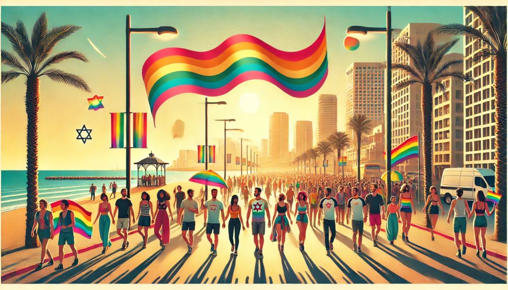 Der CSD in Tel Aviv ist tatsächlich noch ein bisschen bunter als anderswo