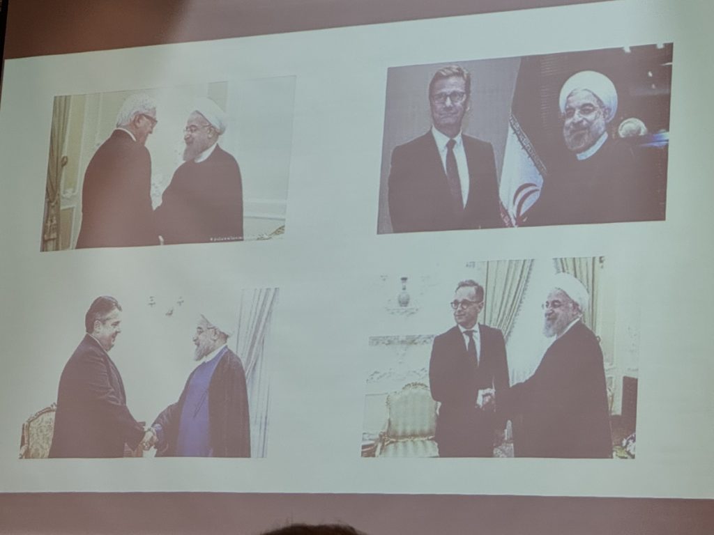 Stephan Grigat kritisierte die deutsche und europäische Iranpolitik der vergangenen Jahrzehnte scharf.