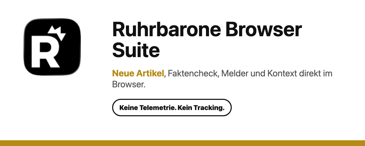 Ruhrbarone Browser Tools