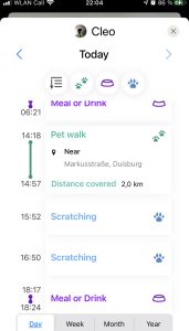 Fressen! Spazieren! Schlafen!